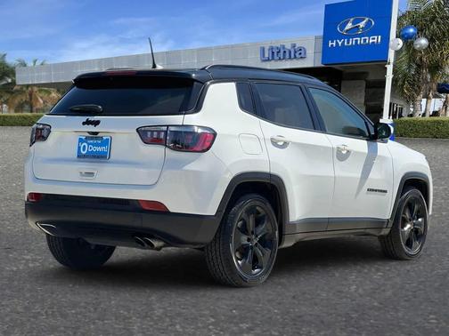 White Clearcoat 2021 Jeep Compass Latitude
