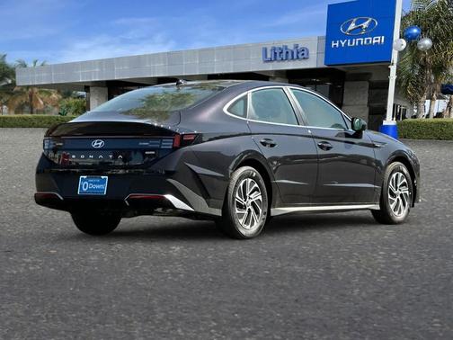 Carbon Blue 2026 Hyundai SONATA Hybrid Base