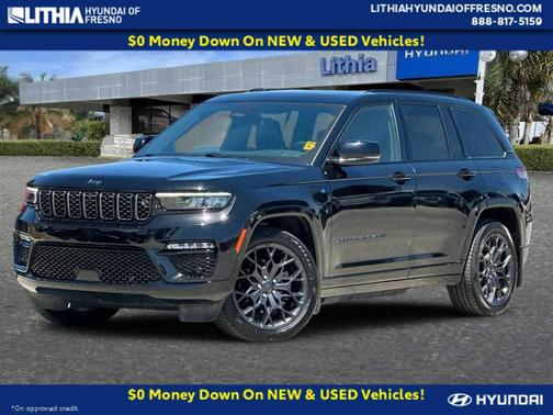 Diamond Black Crystal Pearlcoat 2023 Jeep Grand Cherokee 4xe Summit Reserve