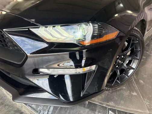 Shadow Black 2018 Ford Mustang EcoBoost Premium