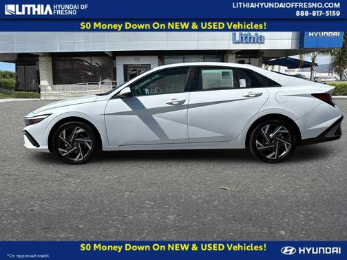 Serenity White 2026 Hyundai ELANTRA HEV Limited