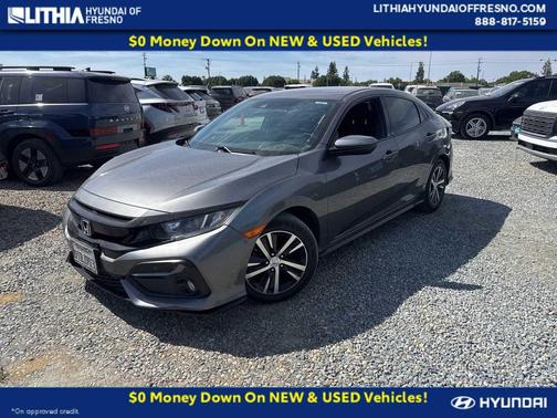 Polished Metal Metallic 2021 Honda Civic Sport