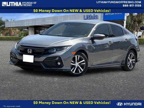 Polished Metal Metallic 2021 Honda Civic Sport