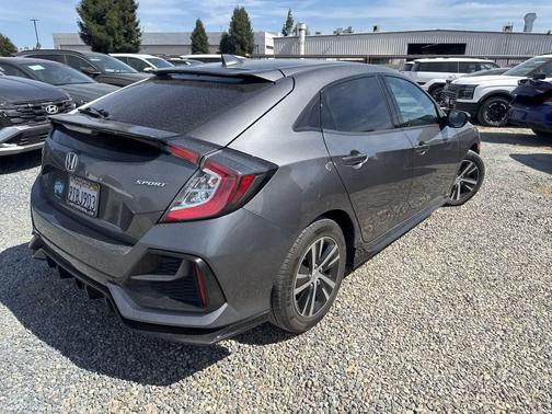 Polished Metal Metallic 2021 Honda Civic Sport