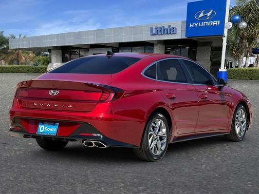 Ultimate Red 2023 Hyundai SONATA SEL