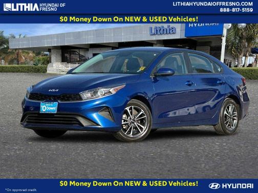 Deep Sea Blue 2024 Kia Forte LXS
