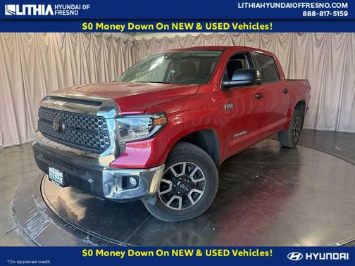Barcelona Red Metallic 2021 Toyota Tundra SR5