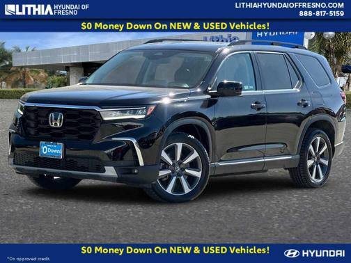 Crystal Black Pearl 2024 Honda Pilot Touring 8-Passenger