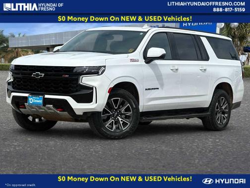 Summit White 2023 Chevrolet Suburban Z71