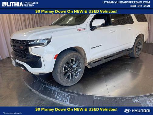 Summit White 2023 Chevrolet Suburban Z71