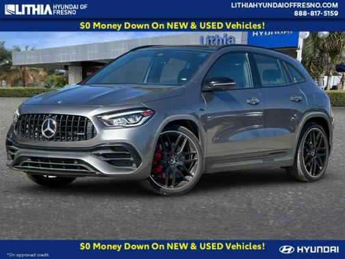 Mountain Grey Metallic 2022 Mercedes-Benz AMG GLA 45 Base 4MATIC