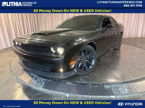 Pitch Black Clearcoat 2021 Dodge Challenger GT