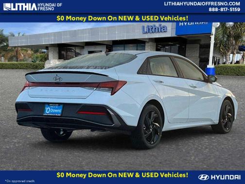 Serenity White 2026 Hyundai ELANTRA Sport
