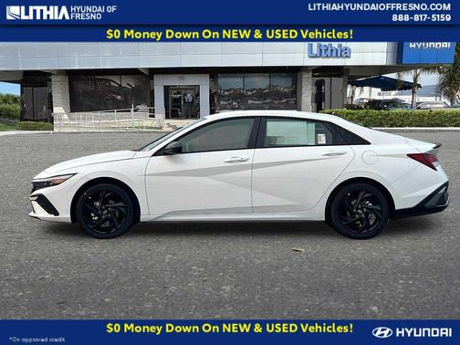 Serenity White 2026 Hyundai ELANTRA Sport