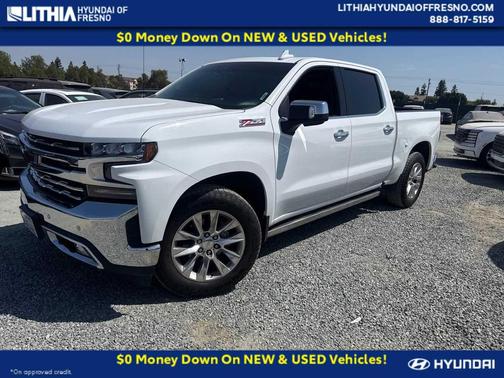 Summit White 2019 Chevrolet Silverado 1500 LTZ