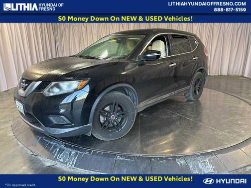 Super Black 2015 Nissan Rogue S