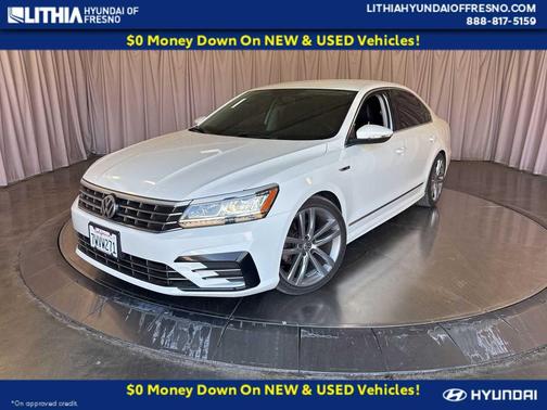 Pure White 2017 Volkswagen Passat 1.8T R-Line w/Comfort