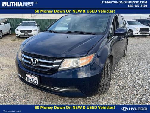 Blue 2016 Honda Odyssey