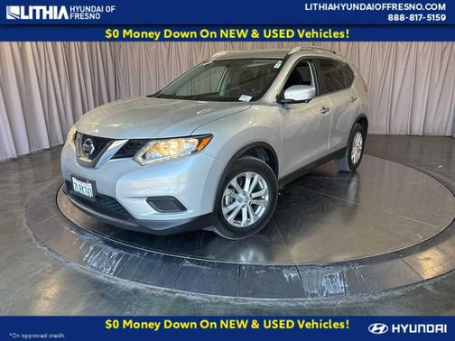 Brilliant Silver 2015 Nissan Rogue SV