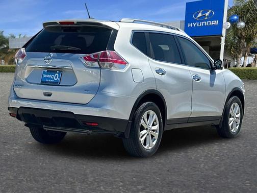 Brilliant Silver 2015 Nissan Rogue SV