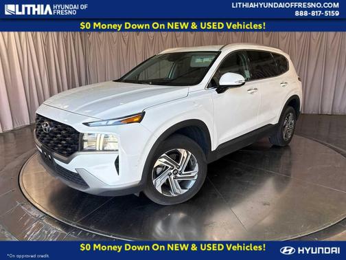 Serenity White Pearl 2023 Hyundai SANTA FE SEL 2.4