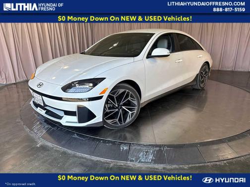 Serenity White 2023 Hyundai IONIQ 6 SEL