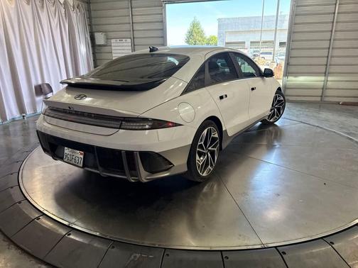 Serenity White 2023 Hyundai IONIQ 6 SEL