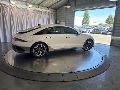 Serenity White 2023 Hyundai IONIQ 6 SEL