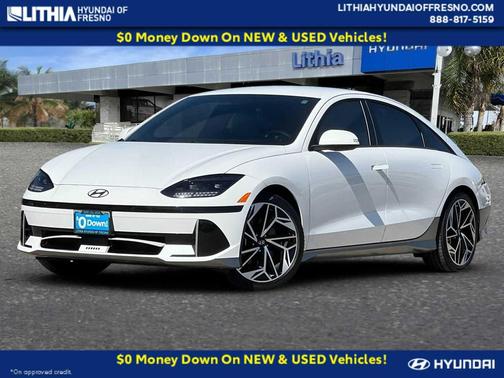 Serenity White 2023 Hyundai IONIQ 6 SEL