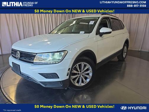 Pure White 2018 Volkswagen Tiguan 2.0T SE