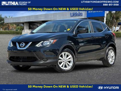 Magnetic Black 2017 Nissan Rogue Sport S