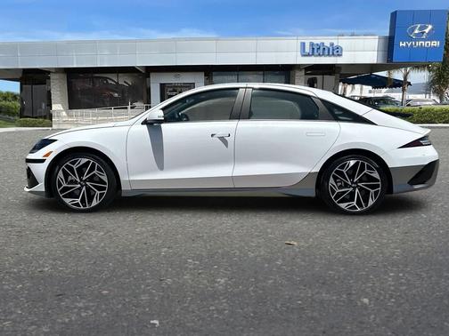 Serenity White 2025 Hyundai IONIQ 6 SEL