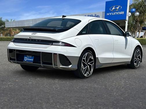 Serenity White 2025 Hyundai IONIQ 6 SEL