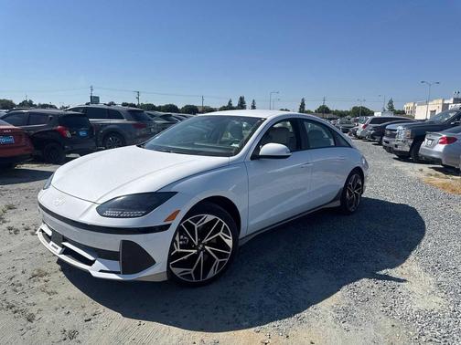 Serenity White 2025 Hyundai IONIQ 6 SEL