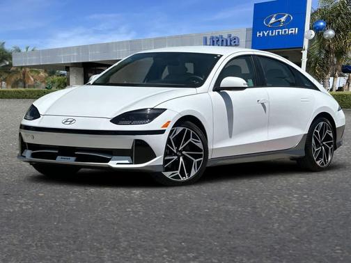 Serenity White 2025 Hyundai IONIQ 6 SEL