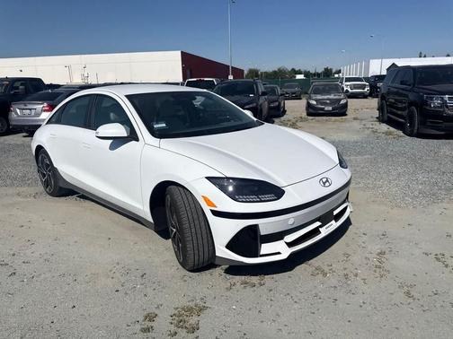 Serenity White 2025 Hyundai IONIQ 6 SEL