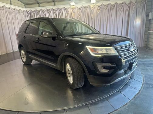 SHADOW BLACK 2017 Ford Explorer XLT