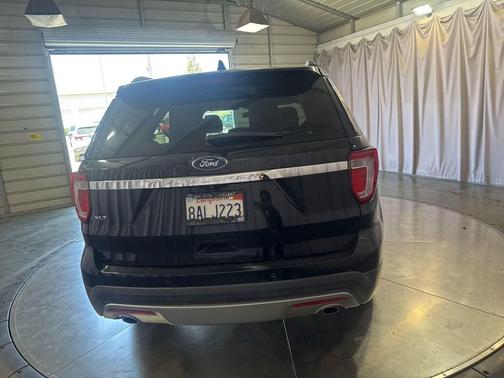 SHADOW BLACK 2017 Ford Explorer XLT