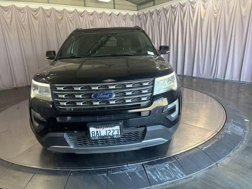 SHADOW BLACK 2017 Ford Explorer XLT