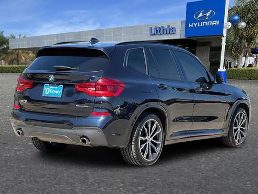 Carbon Black Metallic 2020 BMW X3 sDrive30i