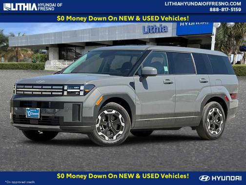 Hampton Gray 2026 Hyundai SANTA FE SE