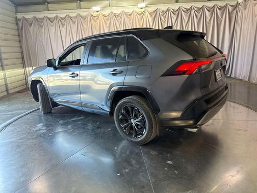 Magnetic Gray Metallic/Midnight Black Metallic 2023 Toyota RAV4 Hybrid SE