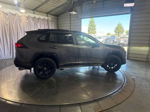 Magnetic Gray Metallic/Midnight Black Metallic 2023 Toyota RAV4 Hybrid SE