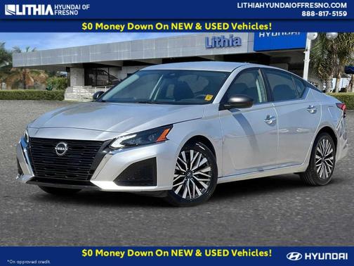 Brilliant Silver Metallic 2024 Nissan Altima 2.5 SV