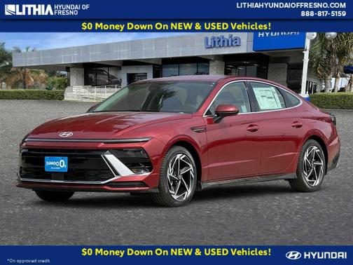 Ultimate red 2026 Hyundai SONATA SEL