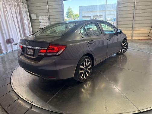 Gray 2015 Honda Civic