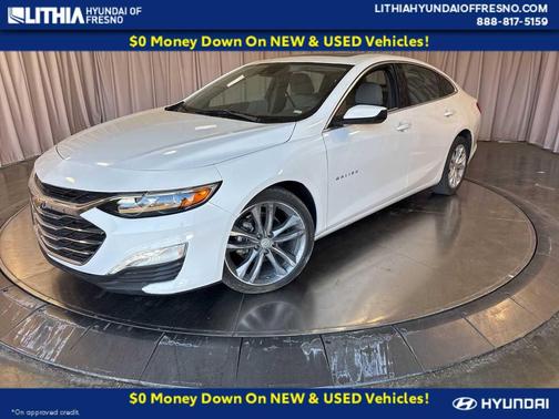 Summit White 2024 Chevrolet Malibu LT