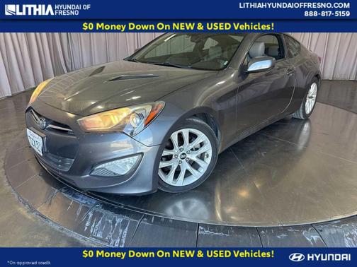 Empire State Gray 2014 Hyundai Genesis Coupe 2.0T Premium