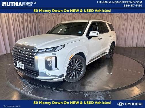 Hyper White 2024 Hyundai PALISADE Calligraphy