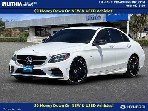 Polar White 2021 Mercedes-Benz C-Class C 300